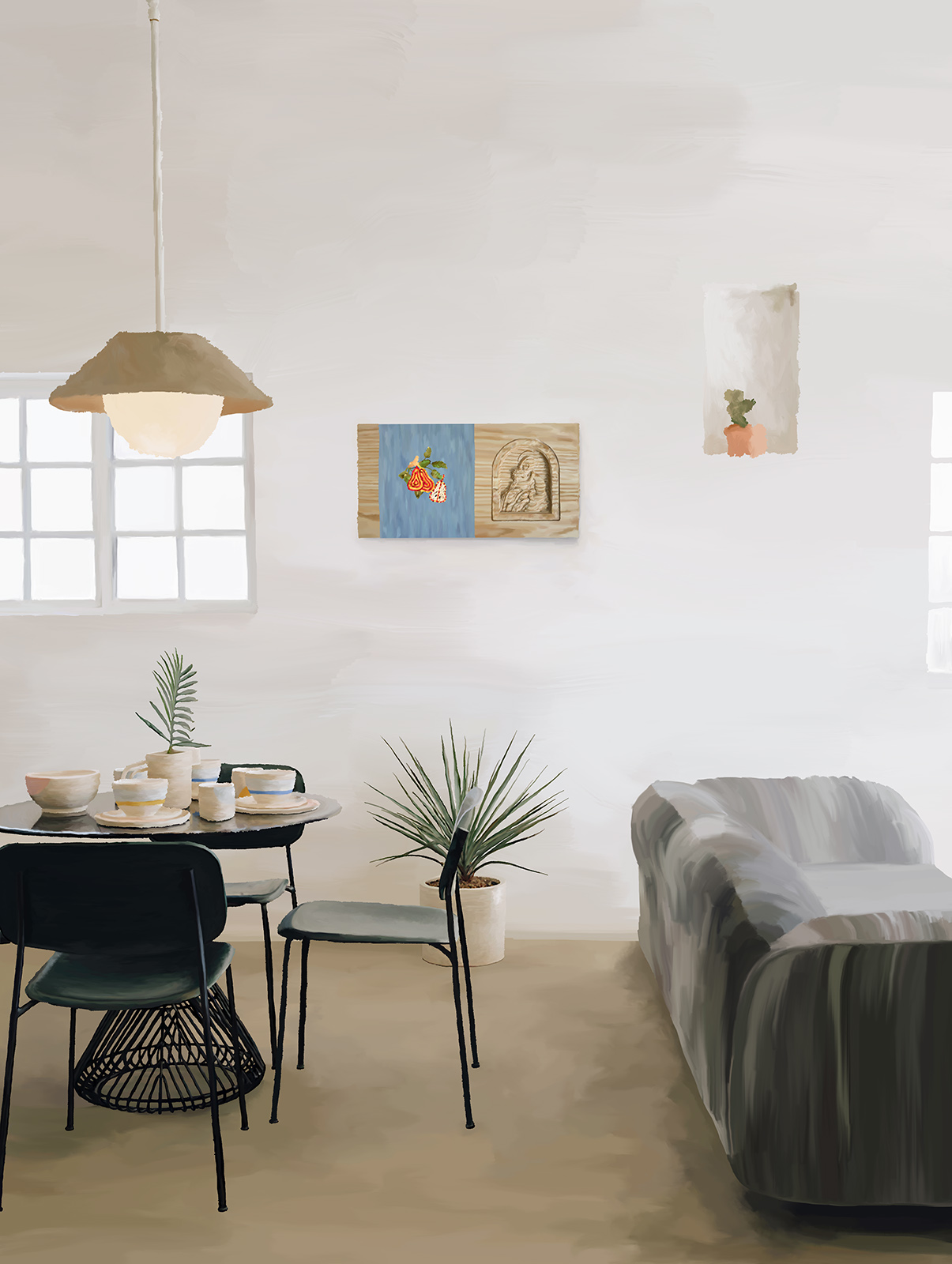 Dreamroom with Pear and Mary 1